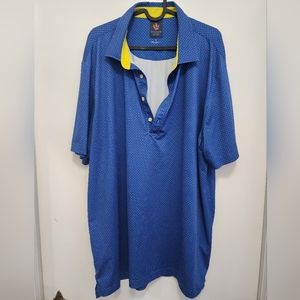 Poke-a-dot Donald Ross Golf Shirt - XL